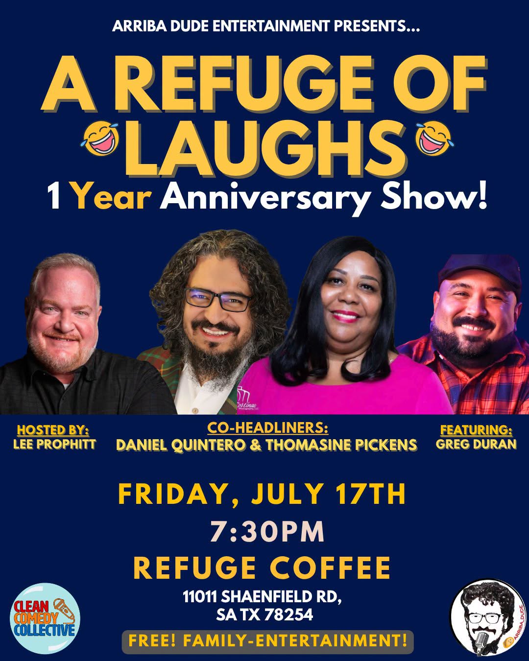 A Refuge of Laughs – 7/17/2026