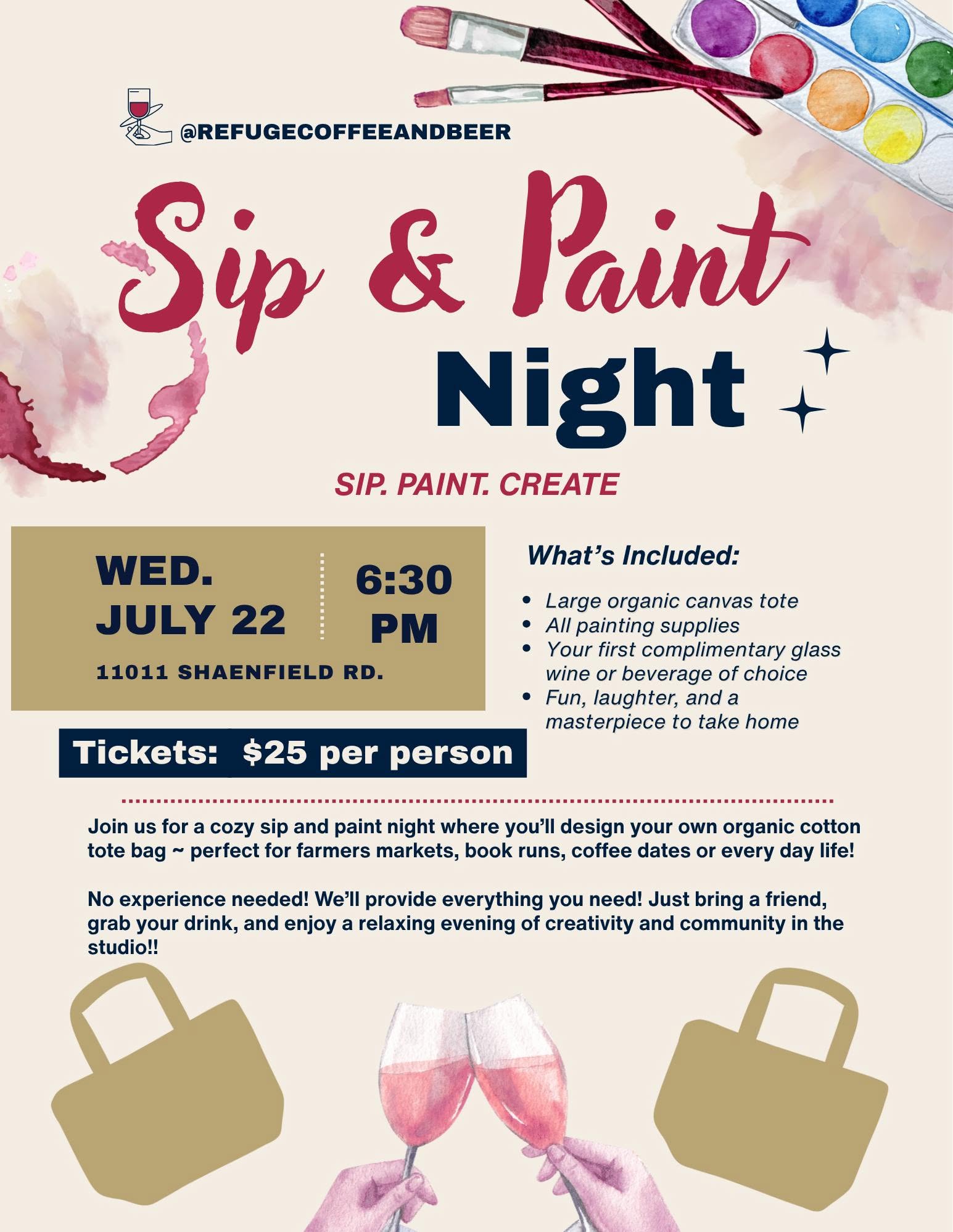 Sip & Paint – 7/22/2026