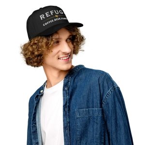 Refuge - Coffee Beer Family - 5 panel cap (Black)